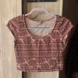 M Cropped Charlottes Russe Top